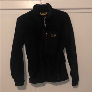 Mountain Hardwear Fleece Zip-Front Jacket - Black